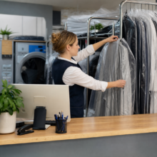 استخدام همکار خانم تمام وقت (Shop Manager) در خشکشویی کنزینگتون
