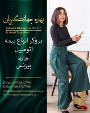 خدمات بیمه بهاره جهانگیریان – اتومبیل، خانه و بیزنس