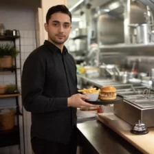 جویای کار شبانه در رستوران و فروشگاه در لندن