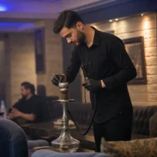 استخدام سالن‌کار و نیروی قلیان در لندن
