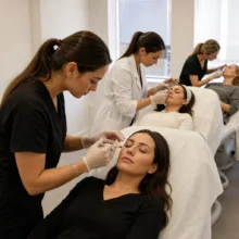 دوره های تخصصی آموزش زیبایی و تزریق ژل و بوتاکس در لندن