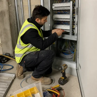 جویای کار برق‌کاری در لندن با مدارک IPAF و ECS