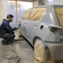 استخدام کارگر ساده علاقه‌مند به صافکاری و نقاشی خودرو در لندن