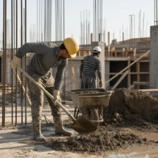استخدام کارگر ساختمانی ساده در ایرلام